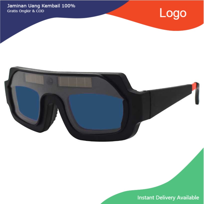 TRUSOXIN Kacamata Las Otomatis Auto Darkening Soldering Googles TX-012