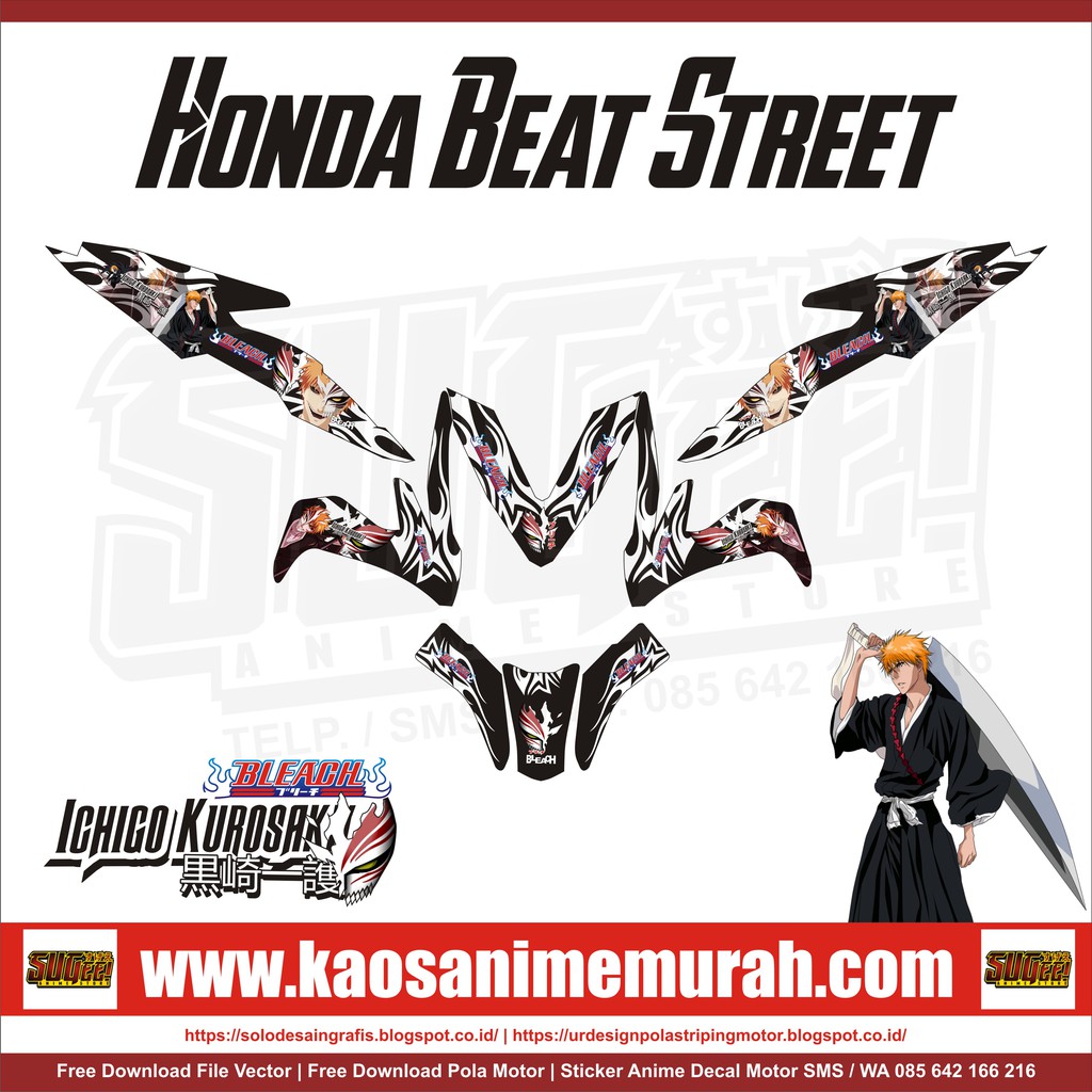 Modifikasi Stiker Motor Beat Street Mobiliobaru