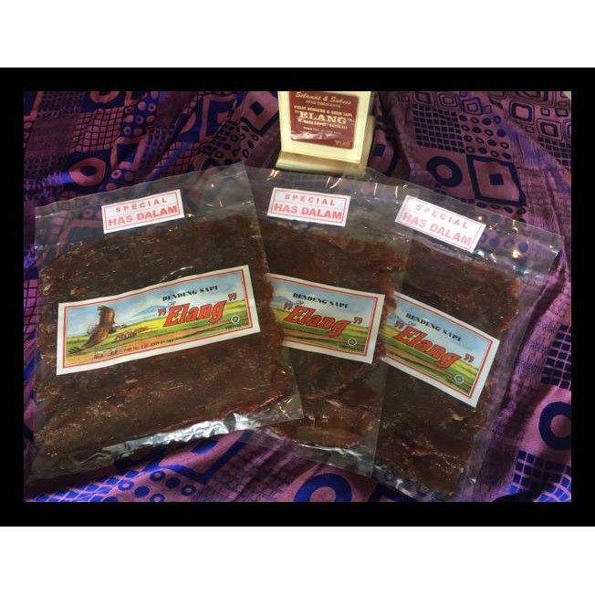 

Dendeng Sapi (Has Dalam) Cap Elang 250 Gram Berkualitas