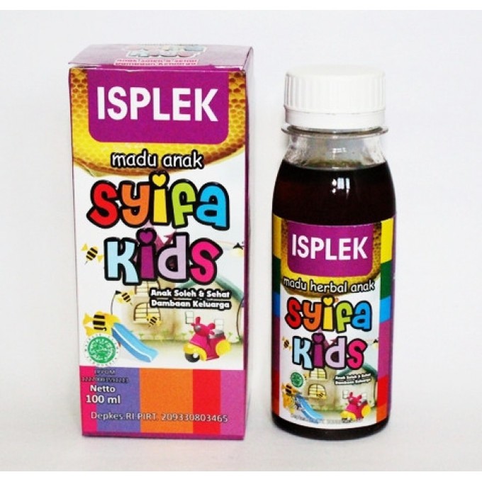 

Limited! Madu Anak Syifa Kids ISPLEK ISPA Infeksi Saluran pernafasan Flek paru Murah!