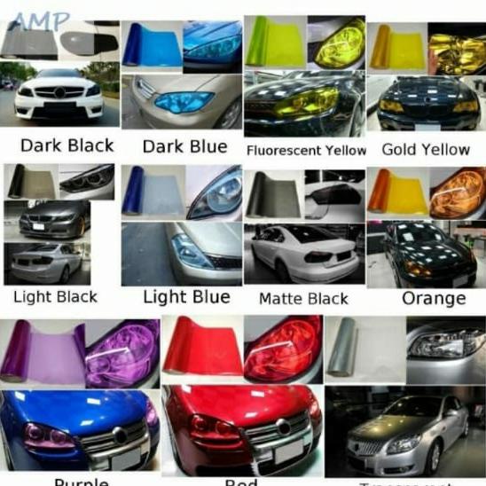 #####] stiker lampu mobil hybird mobil motor 1 roll skotlet