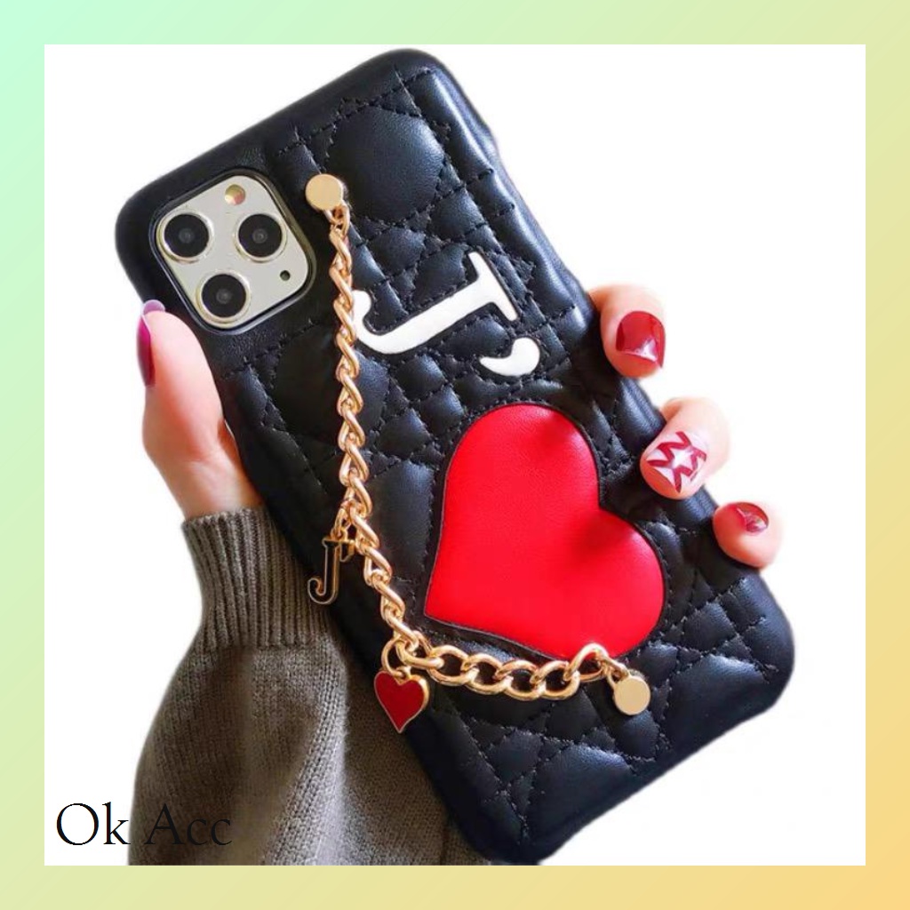 TERBARU Casing ad rantai tangan for Iphone 7 8 7+ 8+ X Xs Xr Max 11 Pro Max FH64