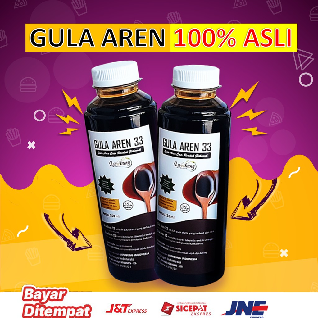 

Brown sugar gula aren 33 cair boba asli murah 250ml GA005