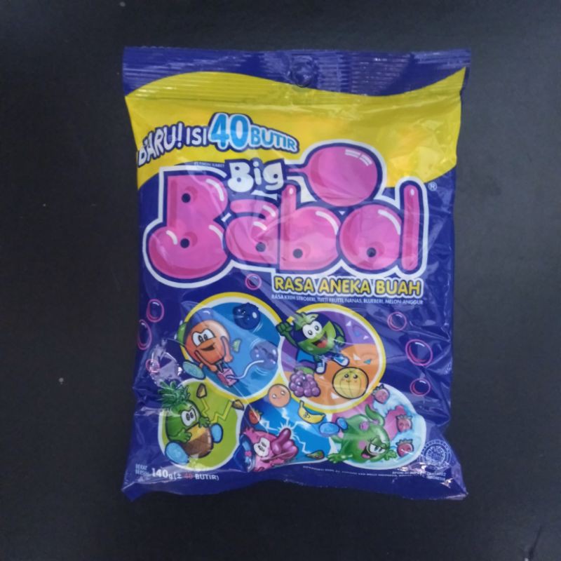 

Big babol permen karet 140 gram