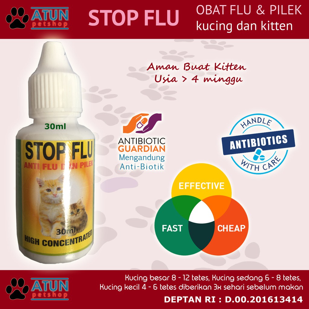Obat Kucing Flu Demam Pilek Ampuh STOP FLU Shopee Indonesia Obat Kucing Flu Demam Pilek Ampuh STOP FLU Shopee Indonesia