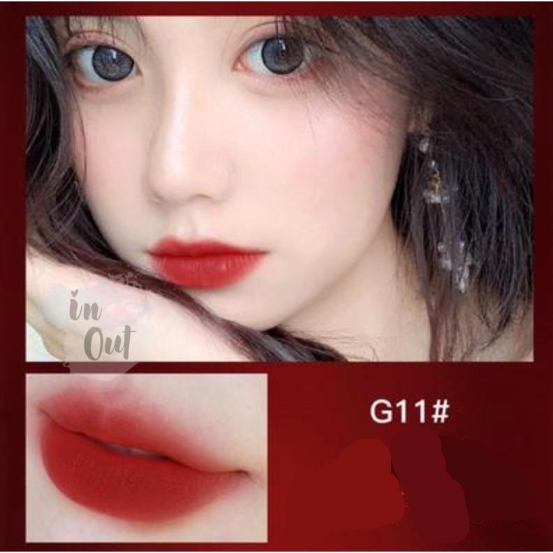 NOBB Lipstick Matte Velvet Lip Cream Tahan Lama lipstik 6 Warna