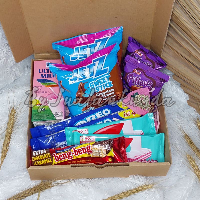 

HAMPRES SNACK MURAH KADO ULANG TAHUN WISUDA GRADUATION SOUVENIR ULANG TAHUN SNACK BOX GIFT - Part 3