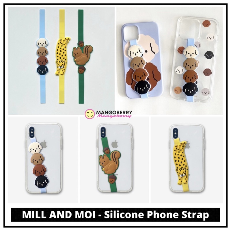 MILL AND MOI - Silicon Phone Strap