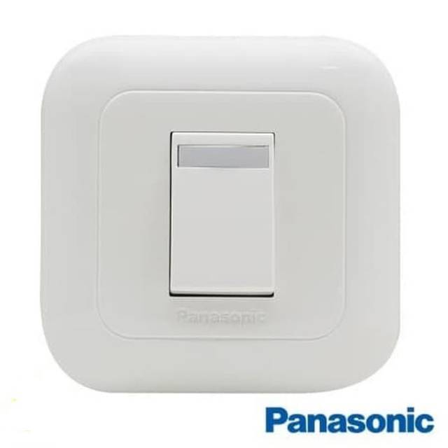 SAKLAR ENGKEL SINGLE 1GANG 1WAY WEJ5531 WS PANASONIC INBOW SWITCH TUNGGAL MATA KECIL