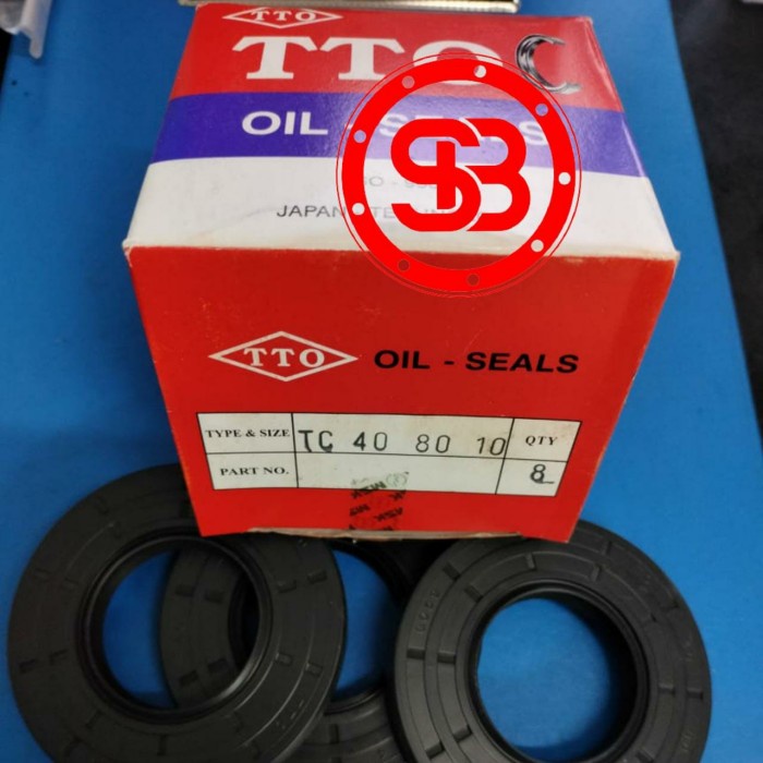 Oil Seal TC 40 80 10 / 40.00 80.00 10.00 / 40x80x10 TTO