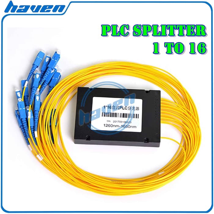Passive splitter / pasif spliter 1:16 fiber optic