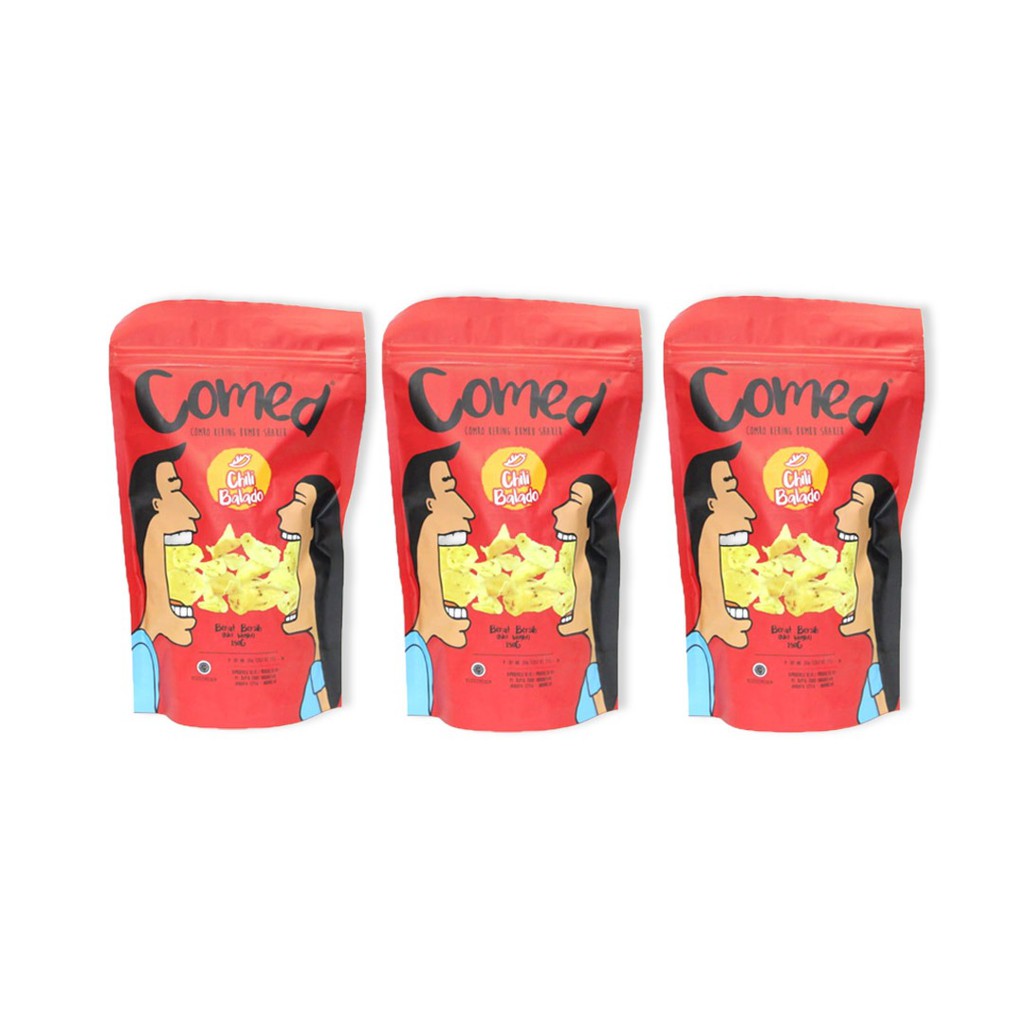 

Bundling Comed Ripta Food Isi 3 - Comro Kering Bumbu Shaker Chili Balado 150 Gram