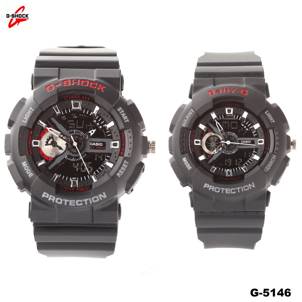 Wow JAM COUPLE G SHOCK BABY G CASIO G 5146 Elegan