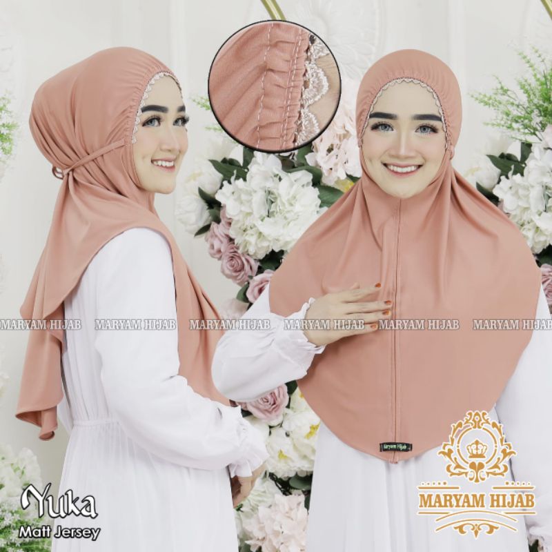JILBAB YUKA KERUT RENDA / JILBAB KERUT / BERGO KERUT / JILBAB INSTAN KERUT / BERGO TALI KERUT / JILBAB BERGO TALI / BERGO JERSEY / JILBAB INSTAN