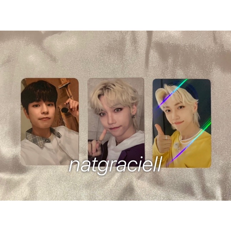 BOOKED STRAY KIDS BENEFIT PHOTOCARD (SUBK POB SEUNGMIN, LD DOMINO, WITHDRAMA, SHOPEE VC ODD FELIX) l