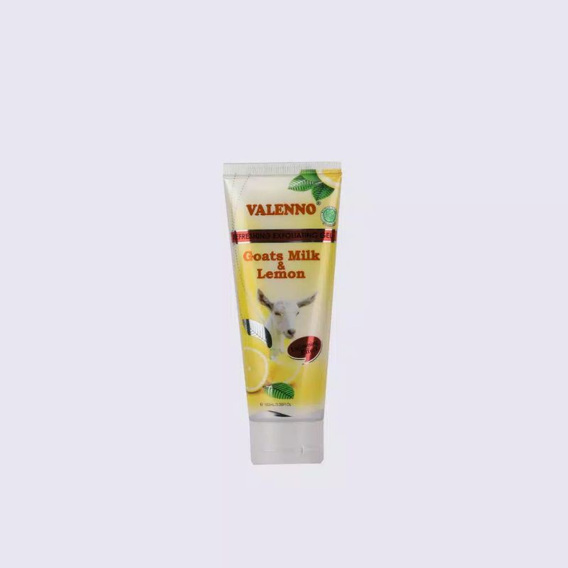 Valenno Moisturizing Exfoliating Gel Goat Milk &Lemon 100ml