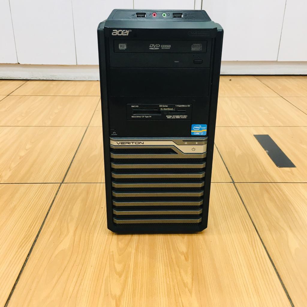 Secon PC Built Up Acer Veriton M4620G Gen 3 Core i7 3770 GHz - Ram 4GB - Hardisk 1TB
