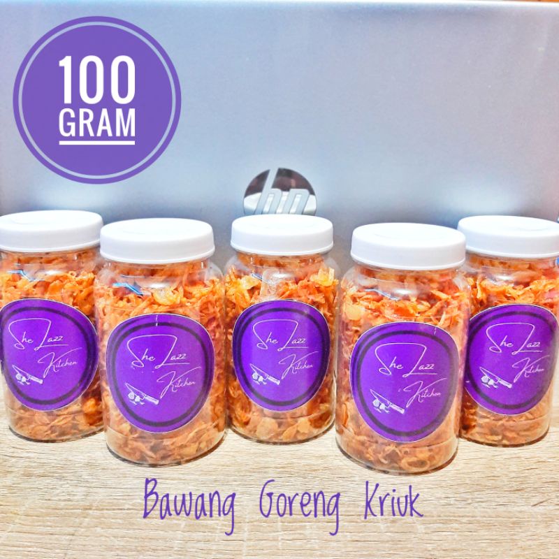 

Bawang Goreng Kriuk (100gr)