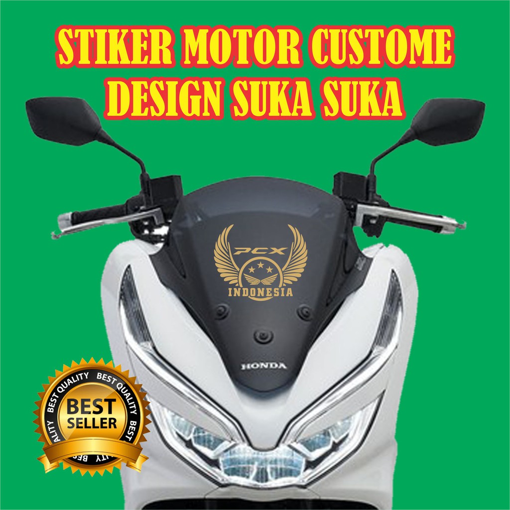 Sticker Stiker Motor PCX Honda Indonesia Cutting Sticker Motor Pcx Honda Indonesia