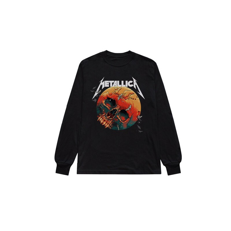 KAOS BAND METALICA | KAOS METALICA LONGSLEEVE | LONGSLEEVE | KAOS LONGSLEEVE | COD