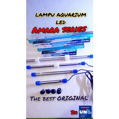 LAMPU AQUARIUM LED AMARA LED / LAMPU CELUP AQUARIUM AMARA LED 20,30,40,50,60cm