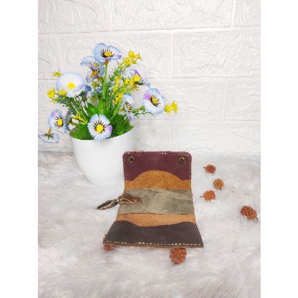 GANTUNGAN KUNCI | DOMPET STNK KULIT SAPI ASLI