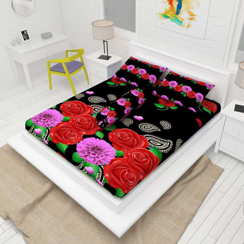 Sprei king endless love 180x200 Sharon