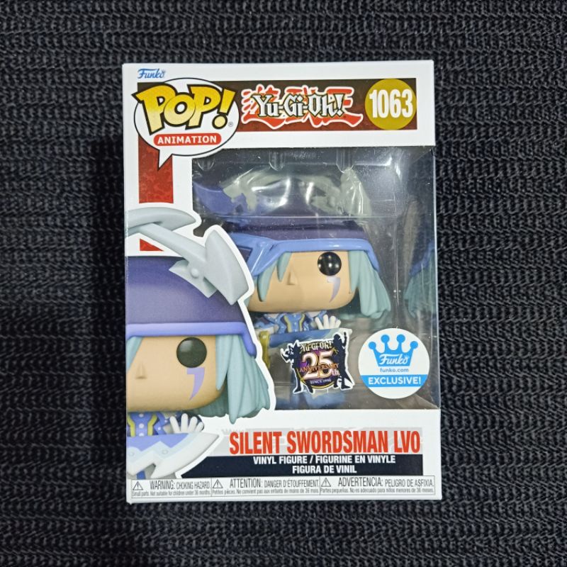Funko Pop Yu Gi Oh : SILENT SWORDSMAN LVO #1063 (Funko Shop Exclusive)