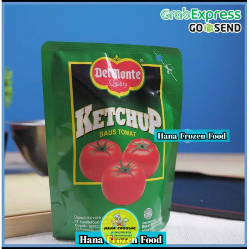 

SAUS TOMAT DELMONTE 200 GRAM Kecap & Sambal