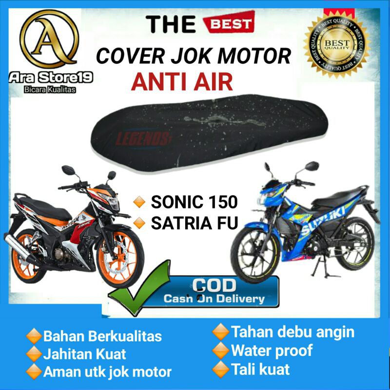 Sarung Jok Motor SATRIA FU SONIC 150 Anti Air