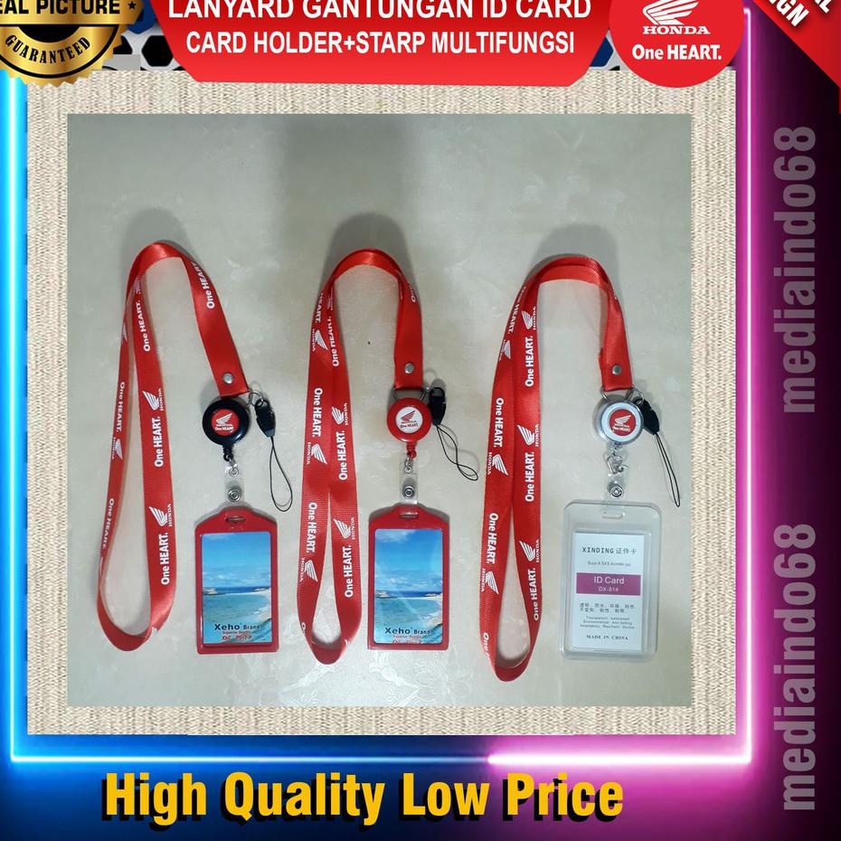 

[PRODUK MCHKP] Honda Motor Lanyard ID CARD/Yoyo Gantungan ID Card (Paket ) C9E