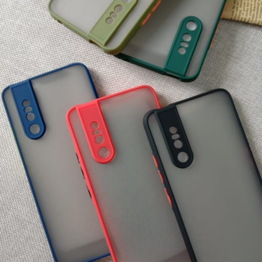 CASE MATTE VIVO V15 VIVO V15 BIASA TRANSPARAN FUZE MACARON MY CHOICE - FA