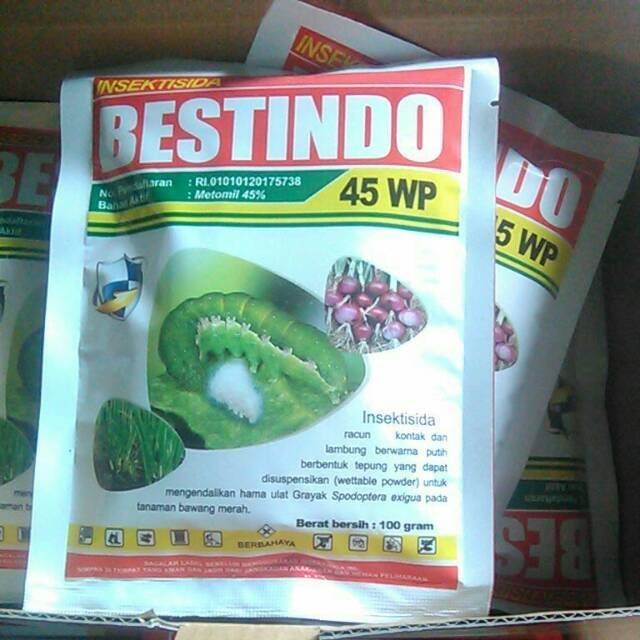 PEMBASMI HAMA ULAT INSEKTISIDA BESTINDO 45WP