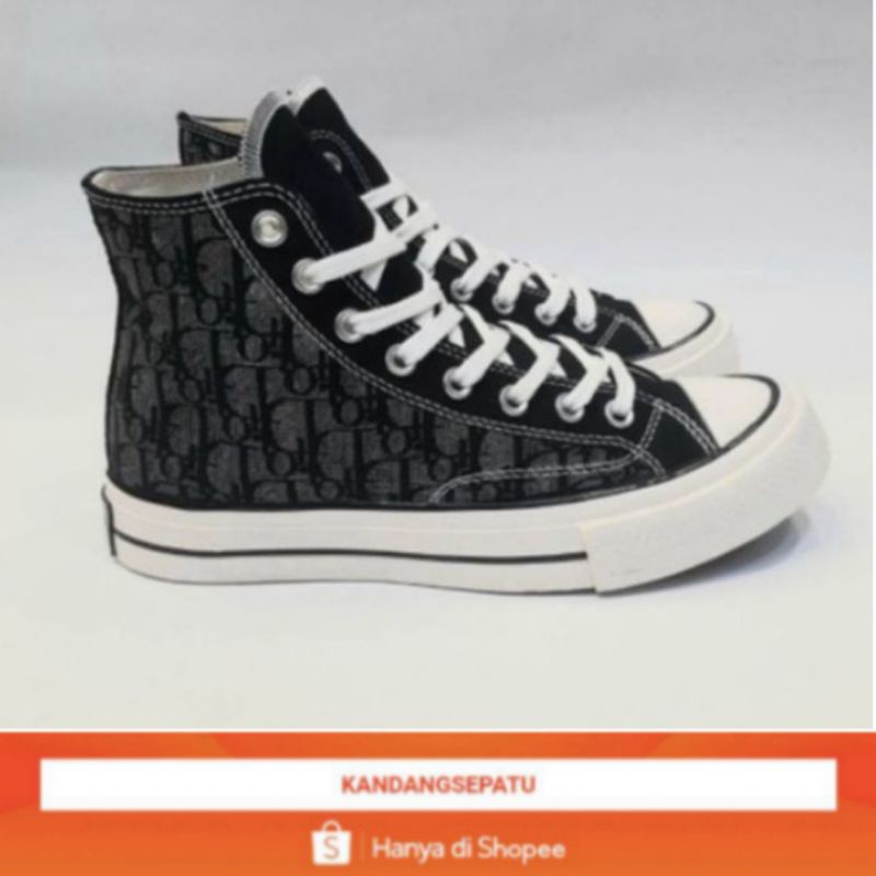 Sepatu Converse 70s hi x DIOR (2 warna)