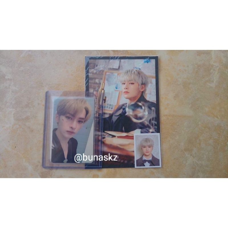 photocard lucky draw wolfgang lee know stray kids/pc ld wg lino lee know skz