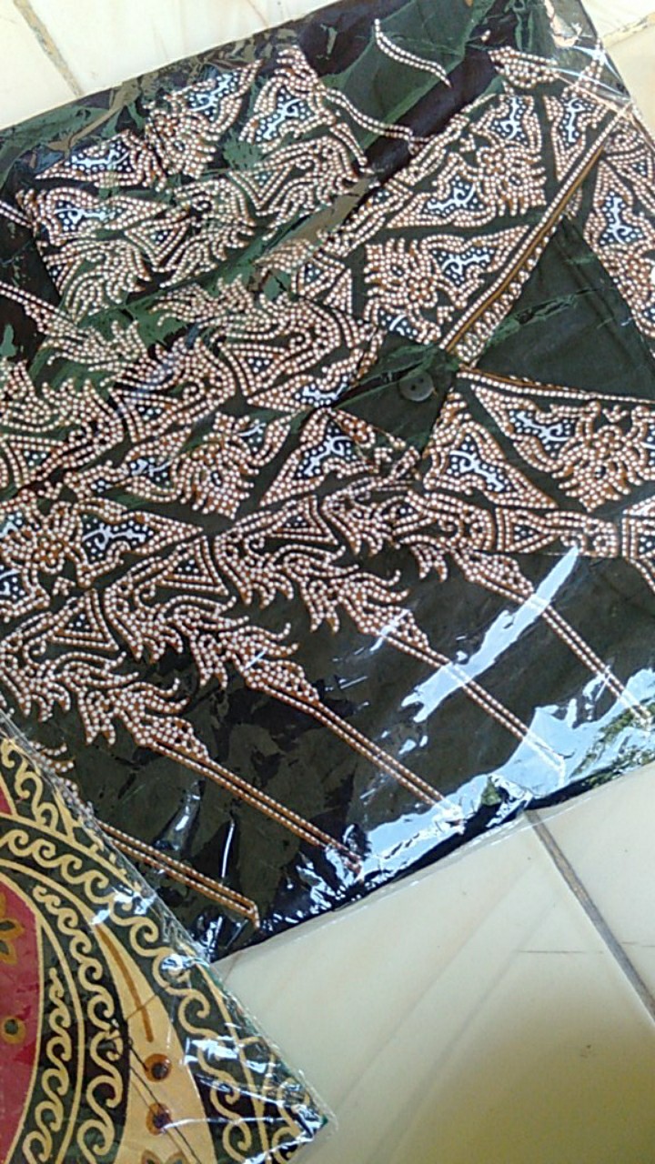 Kemeja Batik Lengan Panjang Motif Clasik Ageng Dayak Batik Pekalongan Solo Yogyakarta Seragam Batikq