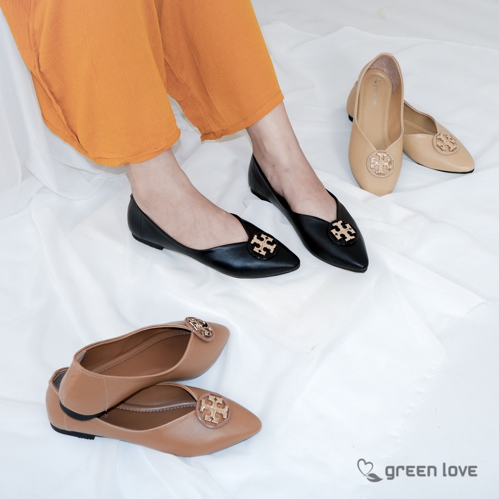 Green Love Sepatu Flat GISSELE