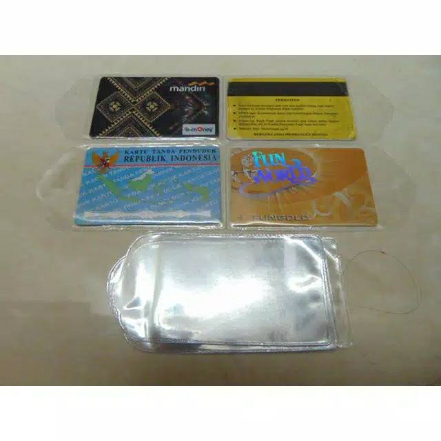 Jual Plastik Kartu Ktp Sim Atm Dll Sampul Id Card Ktp Sim Atm Cover Ktp