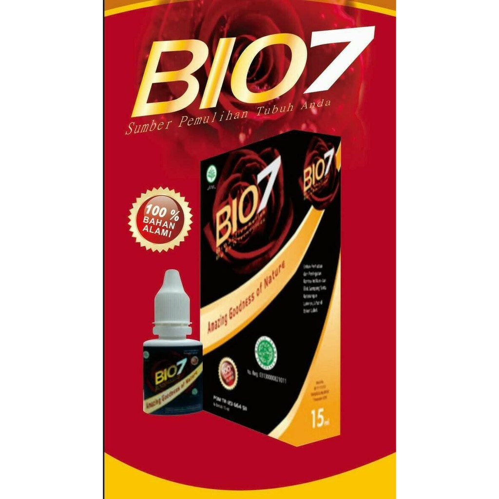 Obat Herbal Jamu Herbal Bio 7 Bio Seven Shopee Indonesia