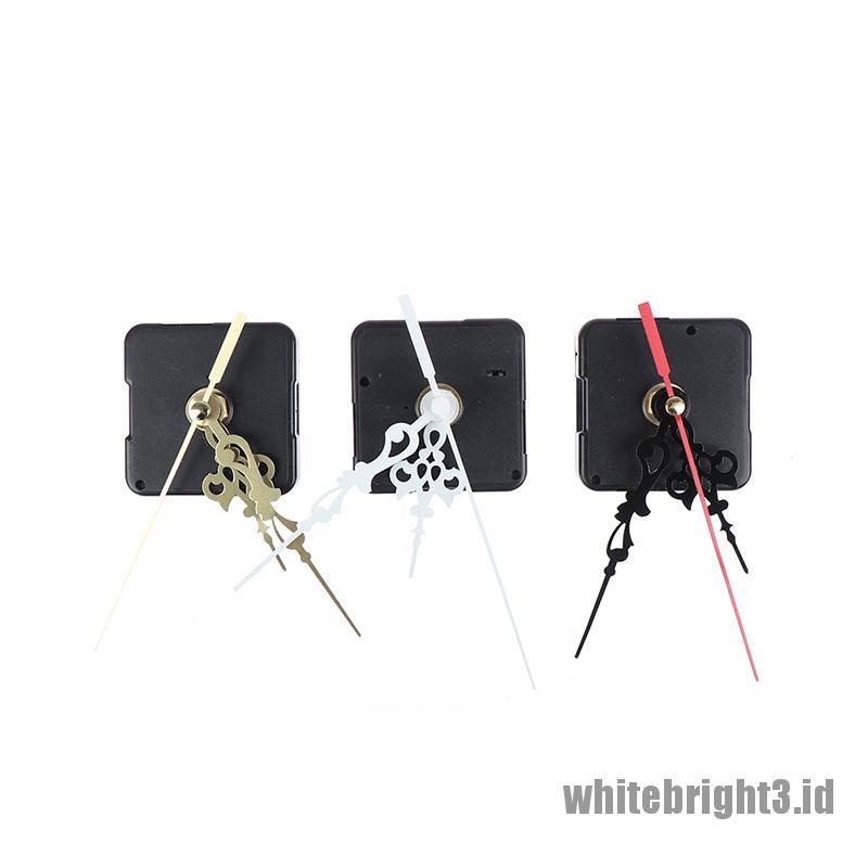 ❤WHITE3❤ Hanging DIY Quartz Watch Wall Clock Movement Quartz repair Clock Mechanism Parts