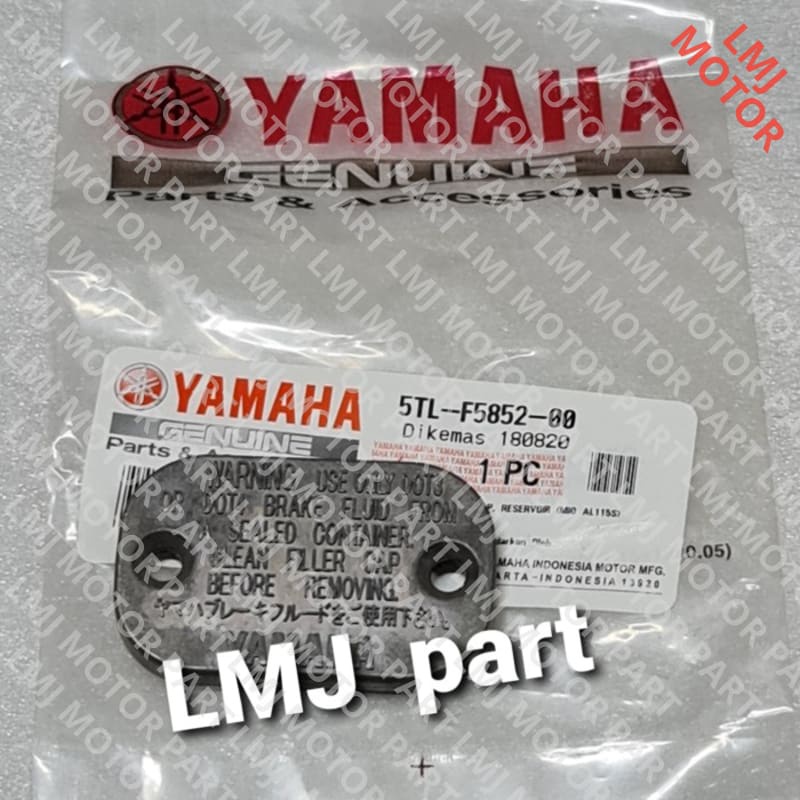 (100% ASLI ) TUTUP MINYAK REM YAMAHA VEGA MIO ORIGINAL YGP 5TL-F5852-10 00 Bagus