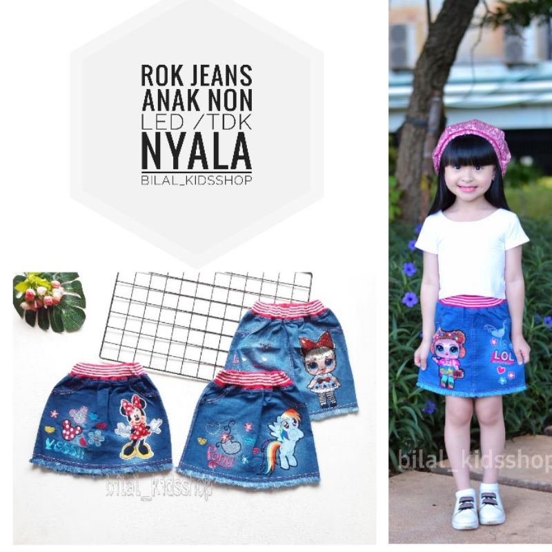 ROK JEANS ANAK