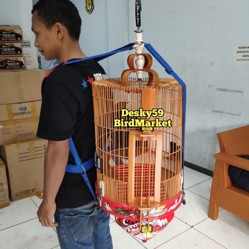 Tali gendong sangkar Anis Oriq Jaya