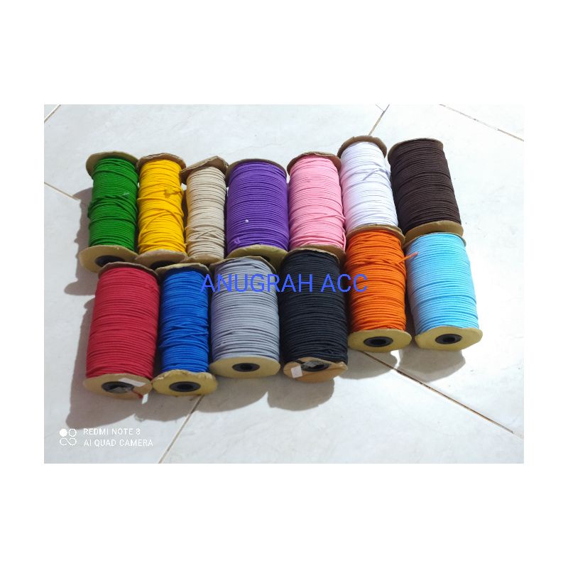 tali karet elastis cord 2.5mm