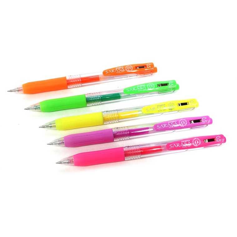 

Pulpen Gel Sarasa Clip Neon Colours Zebra - 0.5 mm