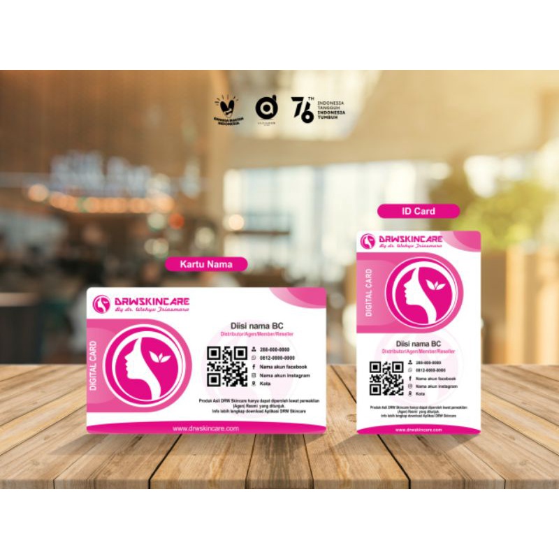 

Id Card + Kartu nama BC Drwskincare Murah Banget