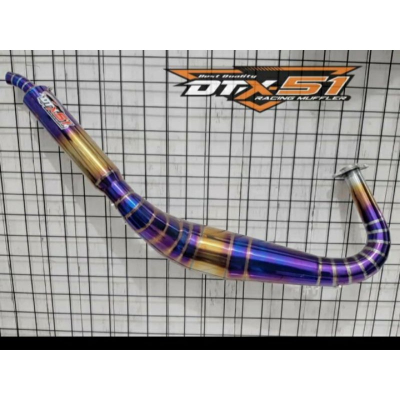 knalpot RX-King kolong bluemoon Original Dtx-51 Ultimate Muffler
