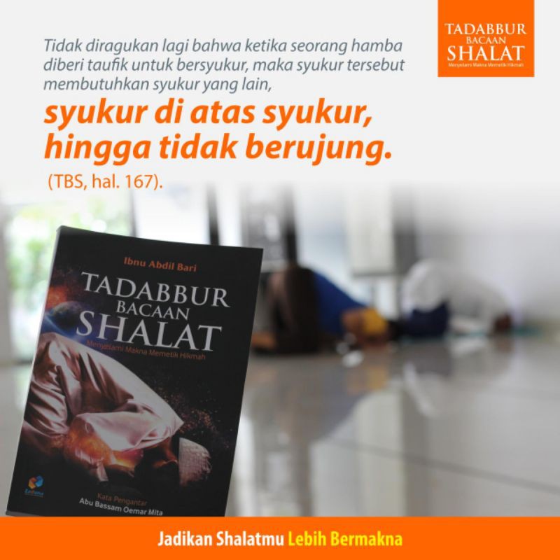 buku tadabbur bacaan shalat