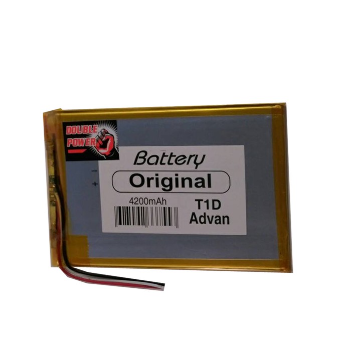 BEST SELLER Battery Double Power Advan Tablet  T1D 4200 mAh  TERBARU