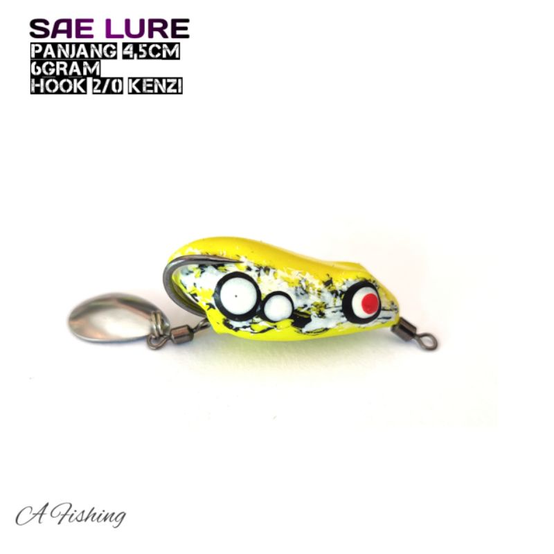 SOFT FROG 4,5CM SAE LURE HOOK 2/0 KENZI